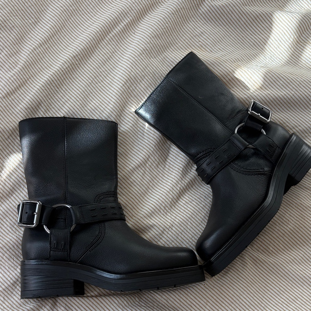 Clark’s moto boots